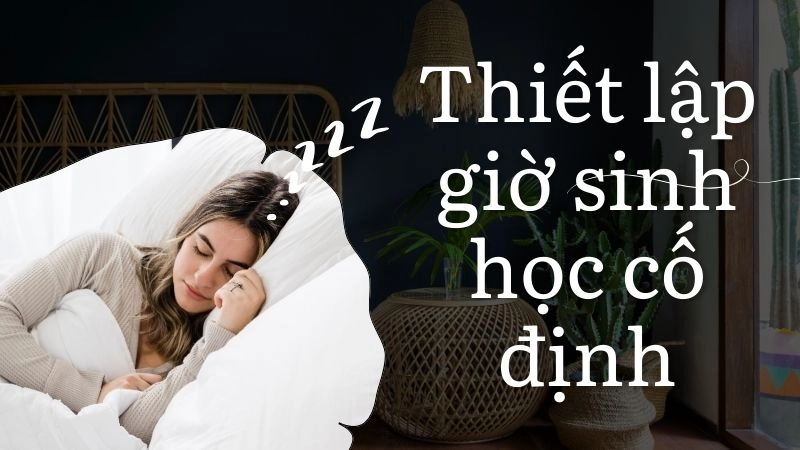 Thiết lập “giờ sinh học cố định” như đồng hồ Thụy Sĩ