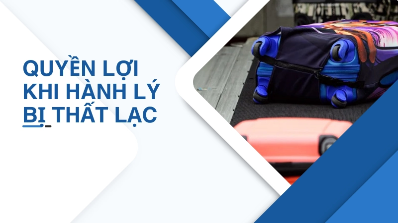 Quyền lợi hành khách khi mất hành lý