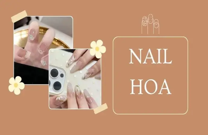 Các kiểu nail hoa phù hợp xu hướng làm đẹp năm 2025