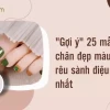 Khám phá 99+ mẫu móng chân đẹp màu xanh thời thượng 2026