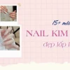 Mê Mẩn Với 20+ Mẫu Nail Lấp Lánh Kim Tuyến Đẹp Sang Trọng