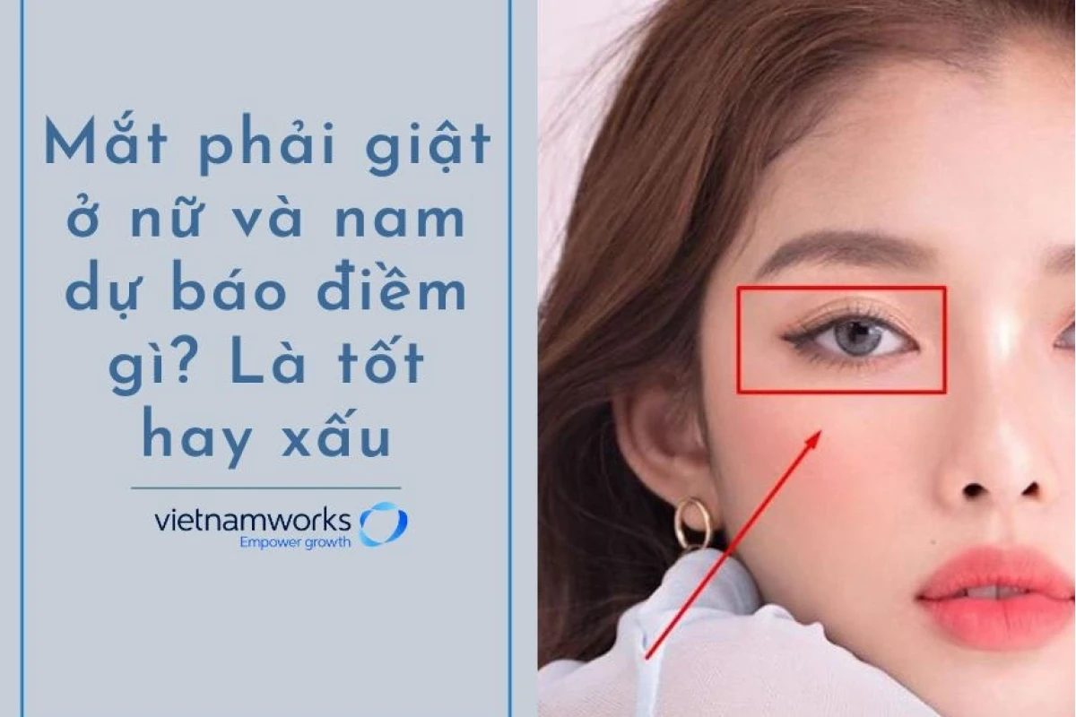 Giật Mắt Bên Phải: Điềm Báo Hay Dấu Hiệu Sức Khỏe Cần Lưu Tâm?