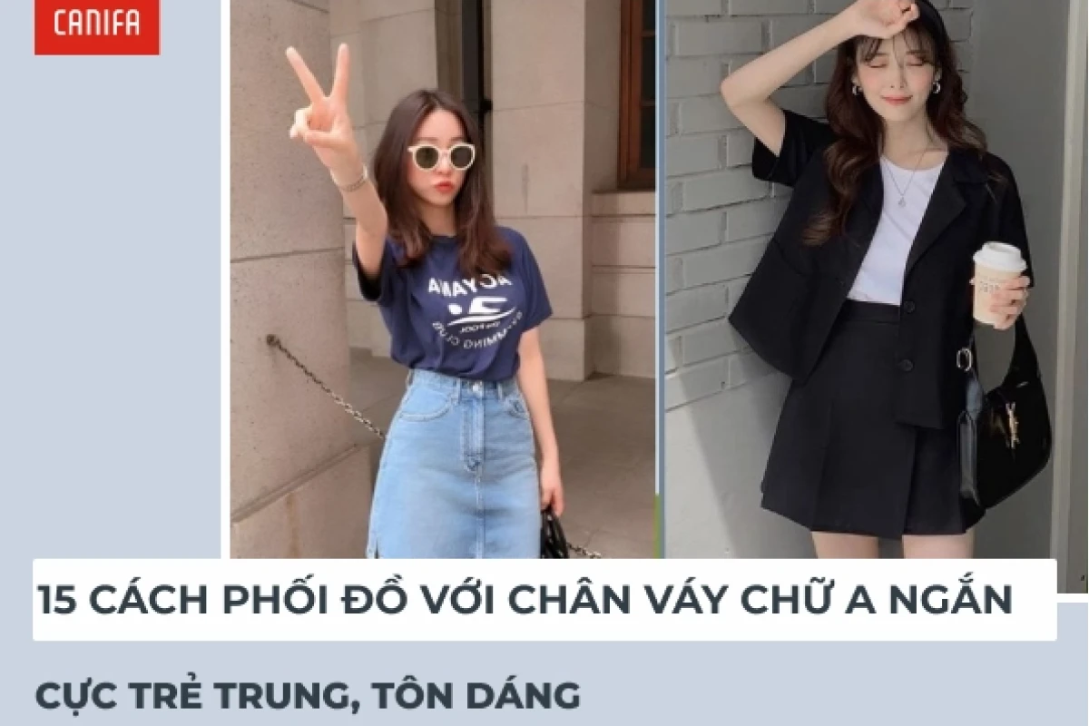 Phối đồ với chân váy đen chữ A: Hướng dẫn chi tiết từ A-Z