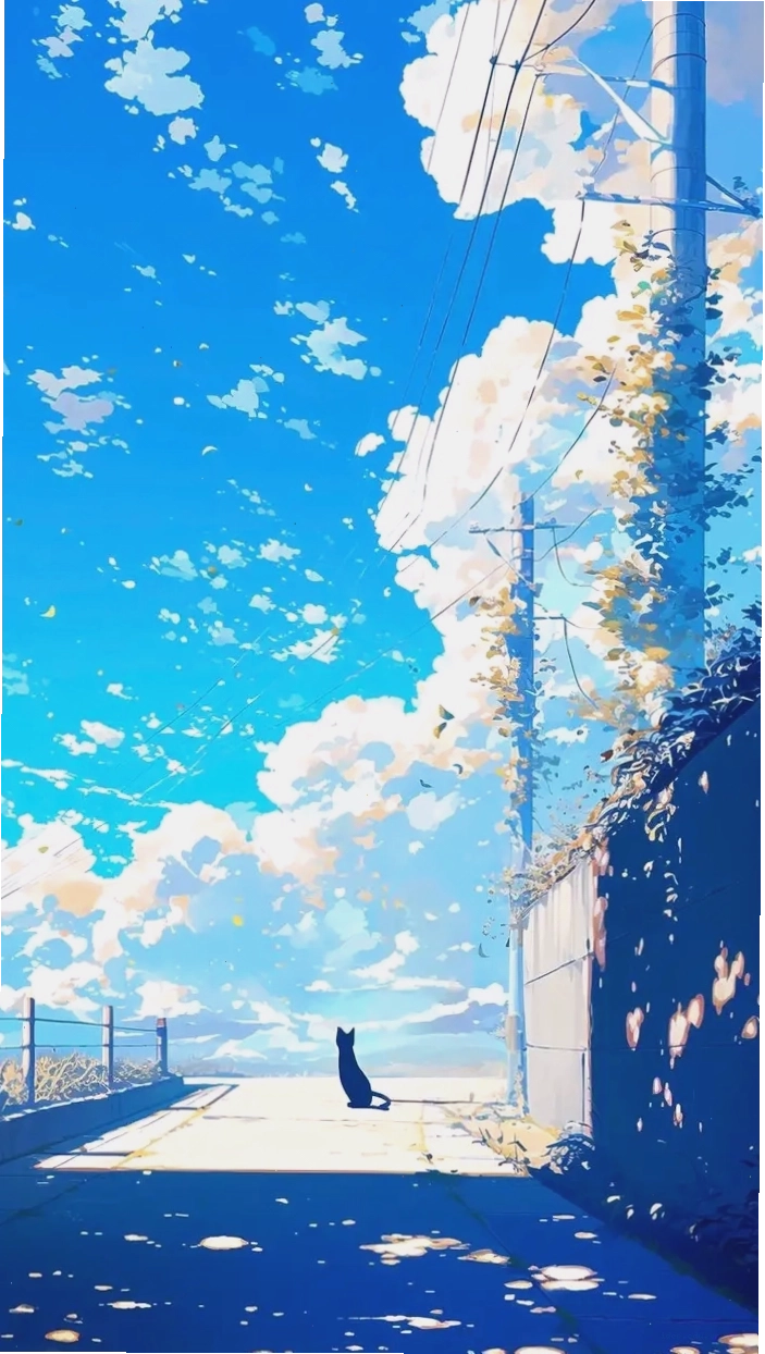 Ảnh anime nam với phong thái lạnh lùng và mái tóc xanh