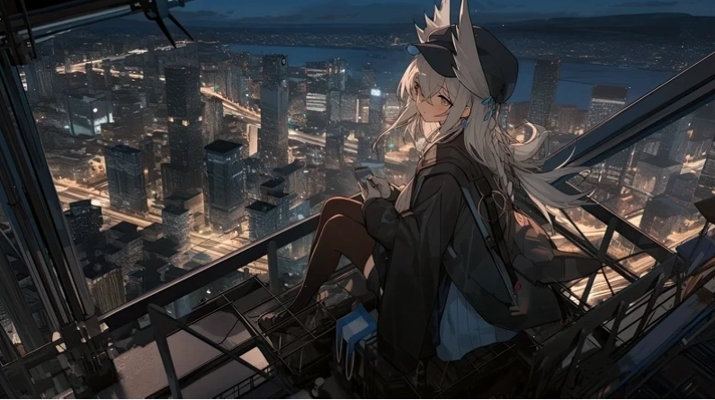 Ảnh bìa anime với nhiều nhân vật đa dạng