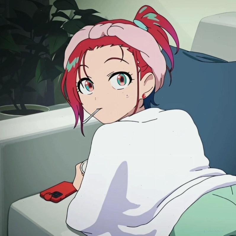 Ảnh đại diện anime nữ với phong cách trong trẻo và đáng yêu