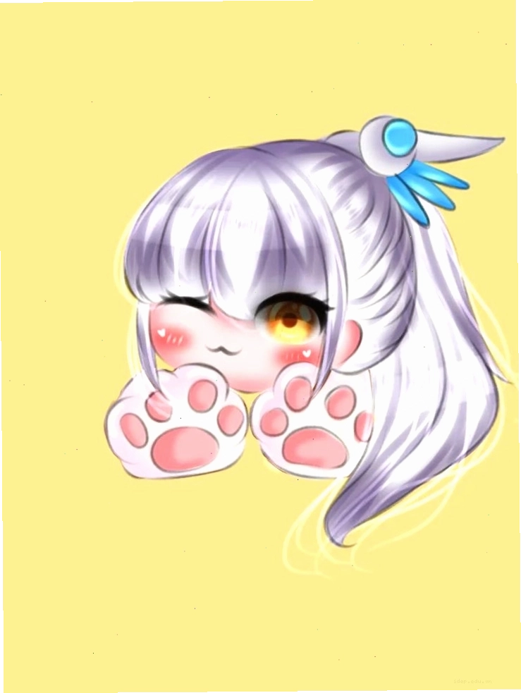 Ảnh động anime đẹp với nhân vật nữ dễ thương
