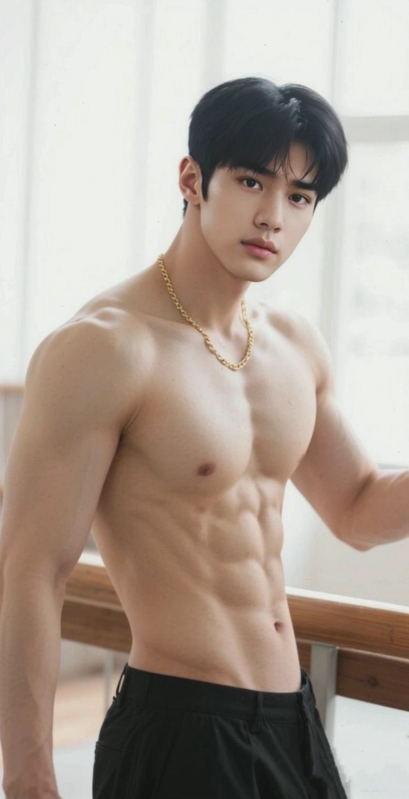 Anh trai 6 mui che mat tap trung vao than hinh cuon hut