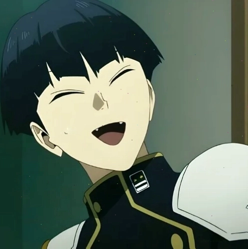 Anime meme cười troll với ánh mắt ranh mãnh