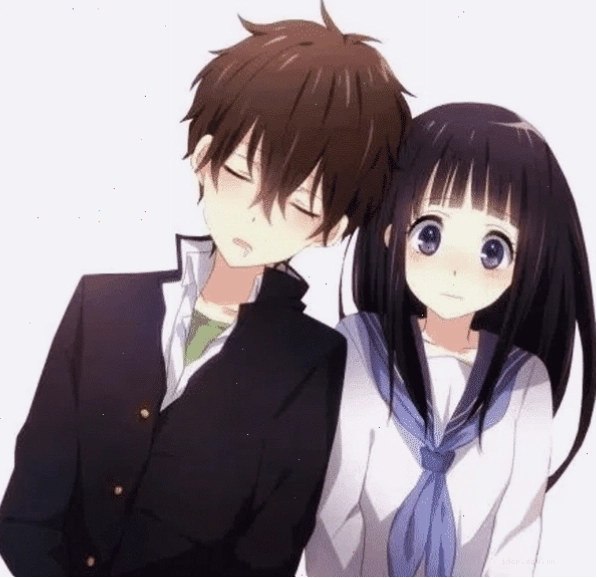 Avatar cặp đôi anime ngộ nghĩnh đáng yêu