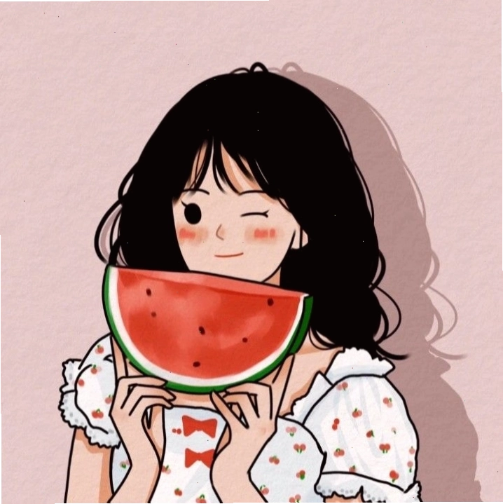 Avatar đôi anime chibi dễ thương
