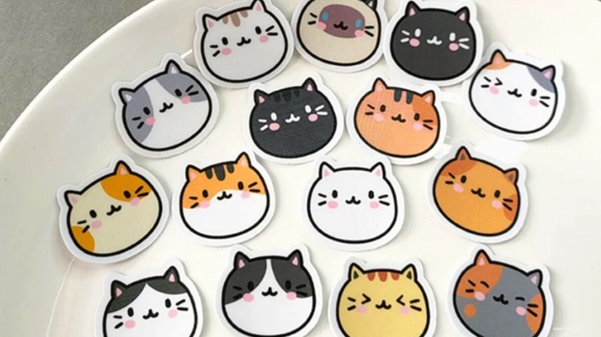 Avatar mèo Chibi mập ú đang ngủ ngon lành