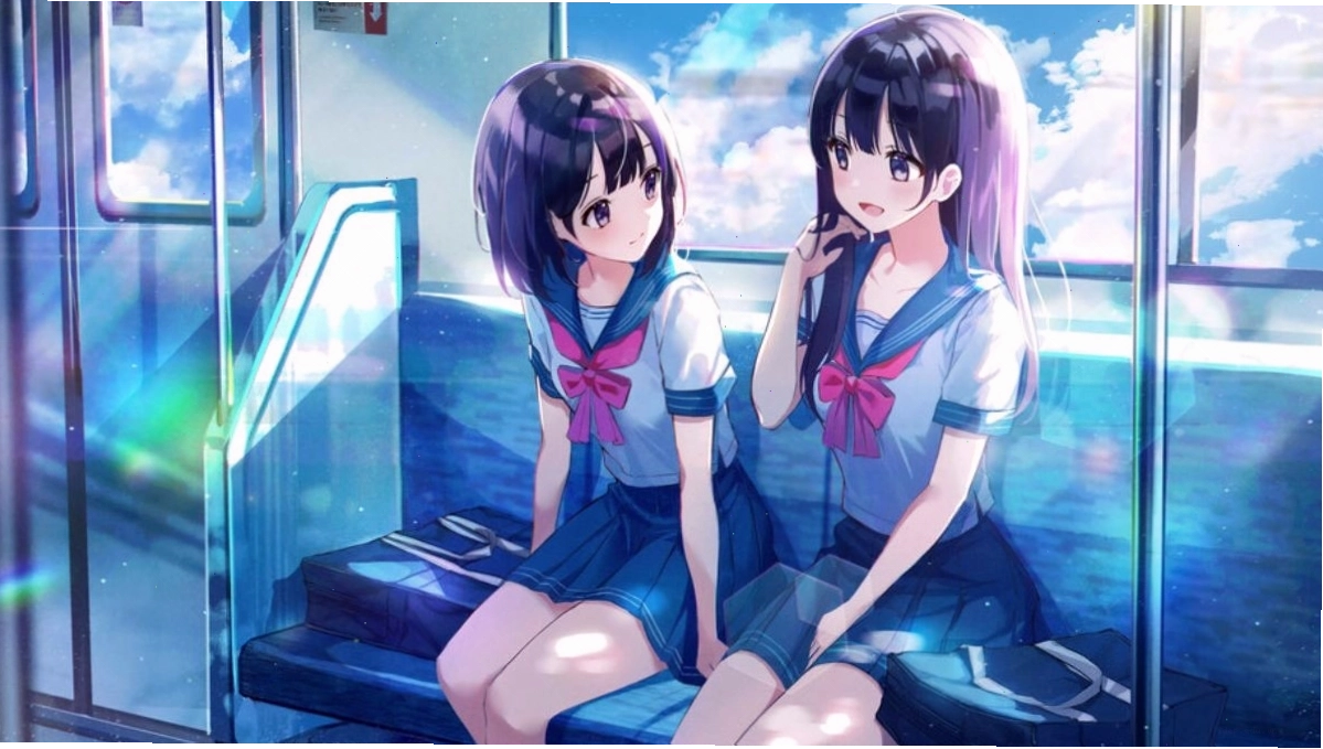 Bản vẽ trang phục anime nữ nổi bật kết hợp áo khoác và váy ngắn đầy cá tính