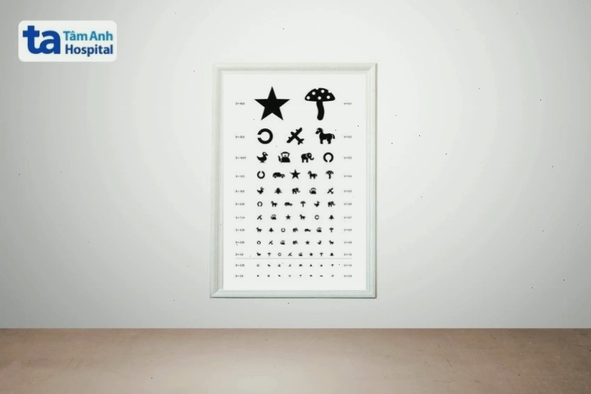 Bảng đo thị lực Lea Symbols với các biểu tượng
