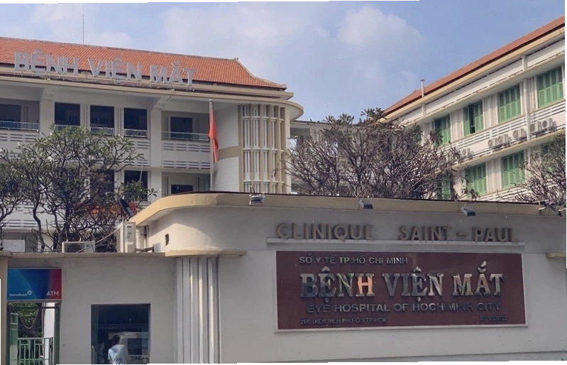 Bệnh viện Mắt TP.HCM nhìn từ bên ngoài