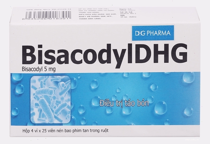 Bisacodyl DHG là một trong những thuốc nhuận tràng phổ biến