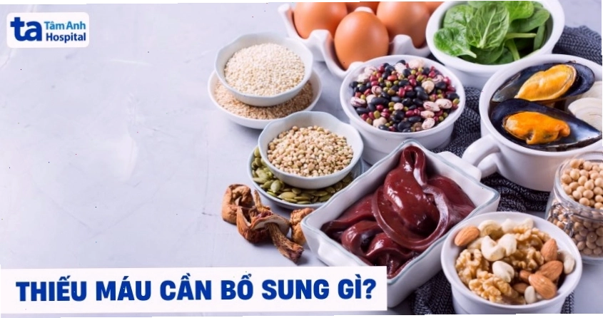 Bổ sung vi chất cho người thiếu máu