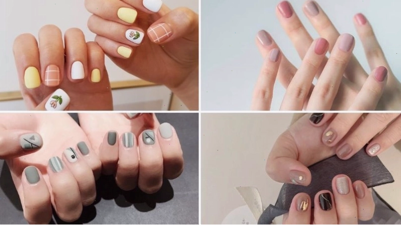 Bộ sưu tập các mẫu nail đơn giản phù hợp cho học sinh và sinh viên