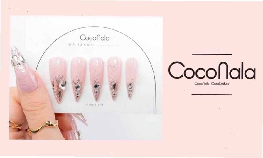 Bộ sưu tập mẫu móng đính đá đẹp mắt từ CocoNala