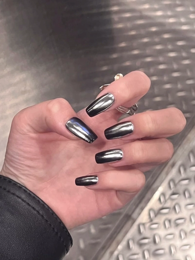 Bộ sưu tập nail chân tráng gương