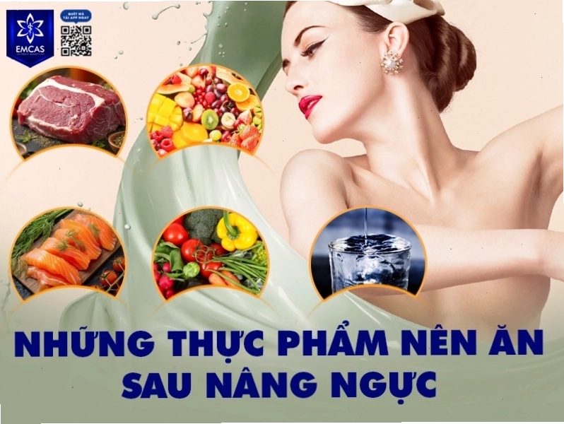 Các loại thực phẩm giàu protein tốt cho quá trình hồi phục sau nâng ngực