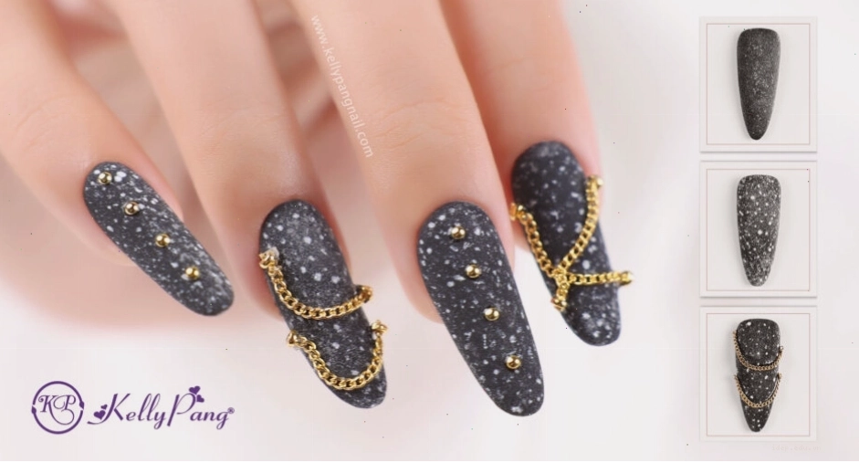 Cách Vẽ Nail Phong Cách Rock Chic Thời Thượng