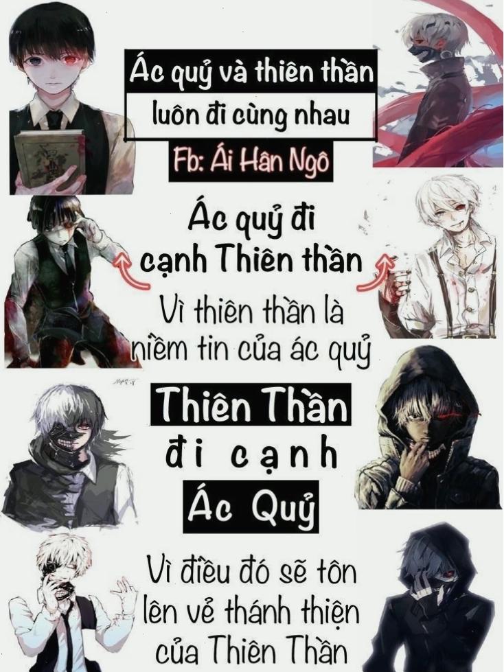 Cặp đôi anime nam lạnh lùng và nữ với biểu cảm đối lập