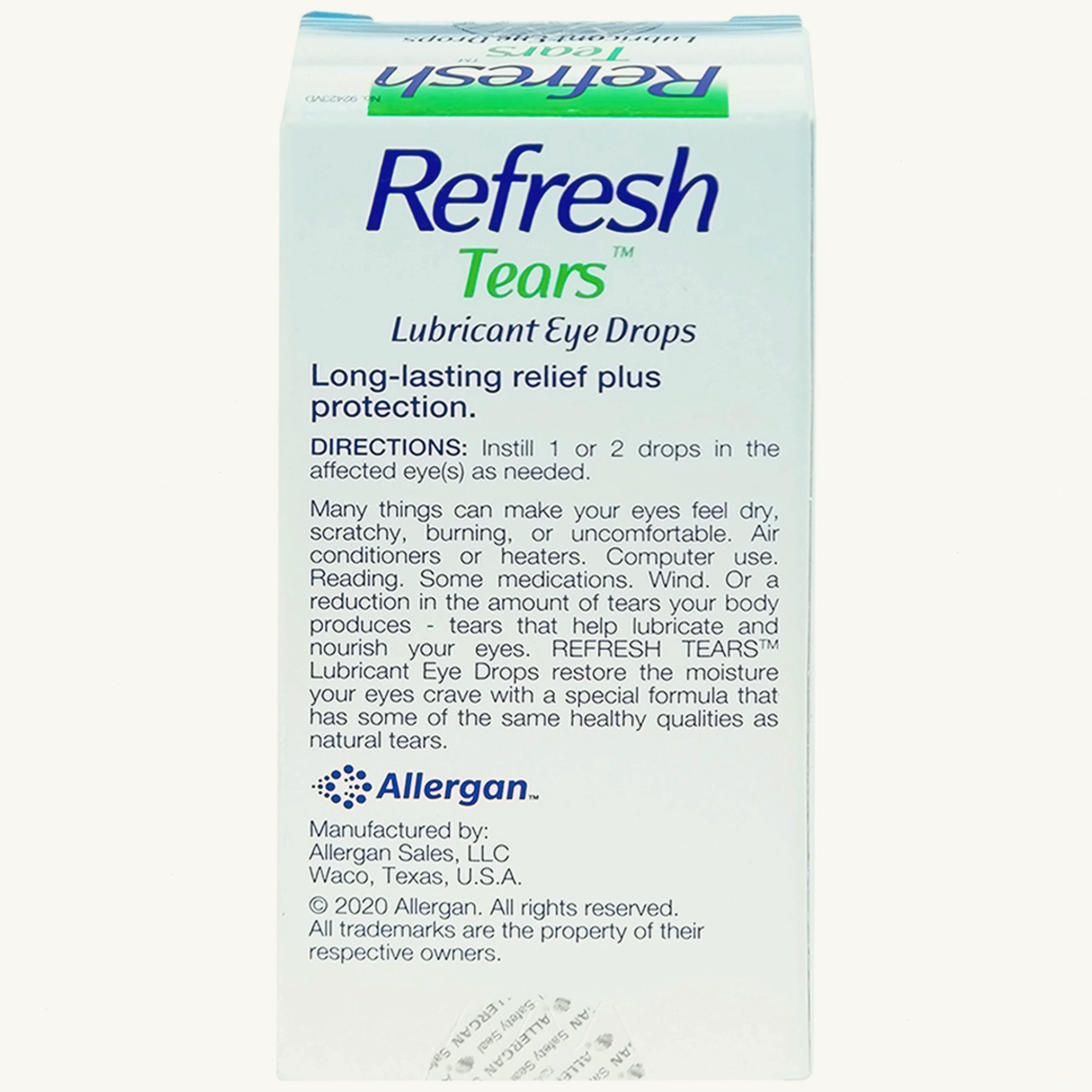 Chai thuốc nhỏ mắt Refresh Tears Abbvie dung tích 15ml