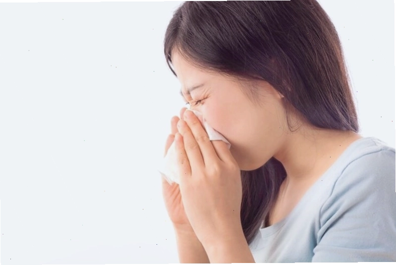 Chảy dịch mũi có thể do niêm mạc mũi bị viêm ở trẻ