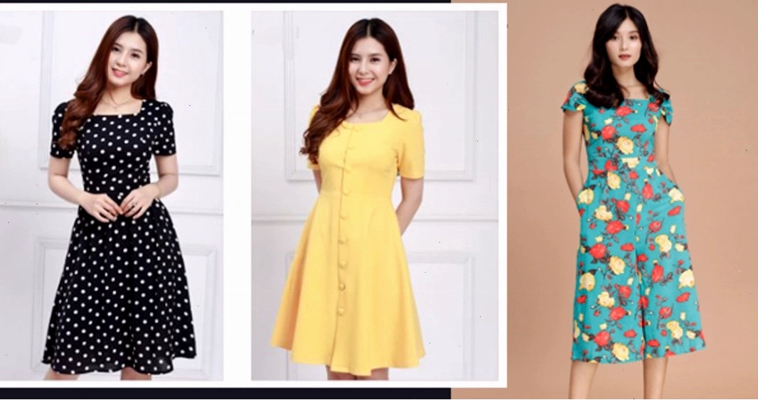 Chọn đầm gì mặc khi thời tiết nóng