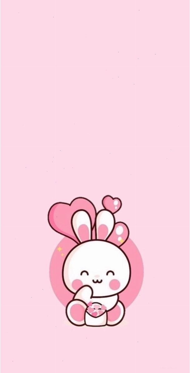 Cô gái anime tóc hồng cầm ô dễ thương