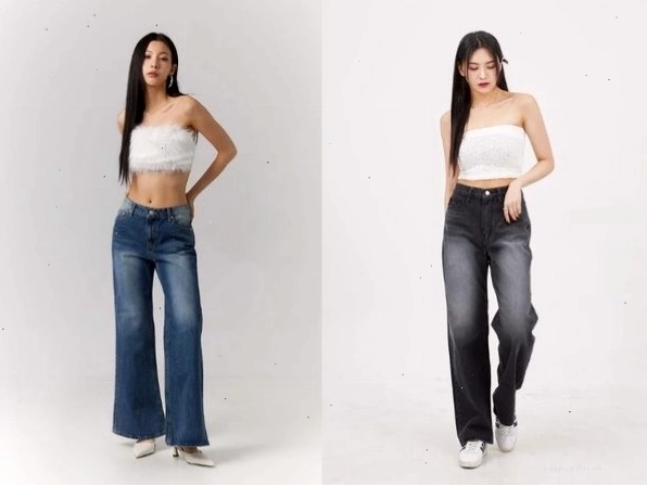 Crop top phối cùng quần ống rộng tạo vẻ ngoài trẻ trung, năng động