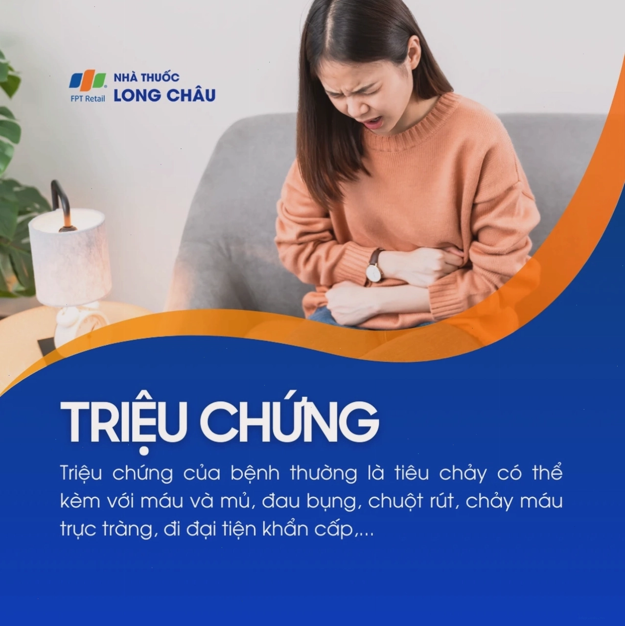 Đau bụng và rối loạn đại tiện là triệu chứng phổ biến của viêm đại tràng