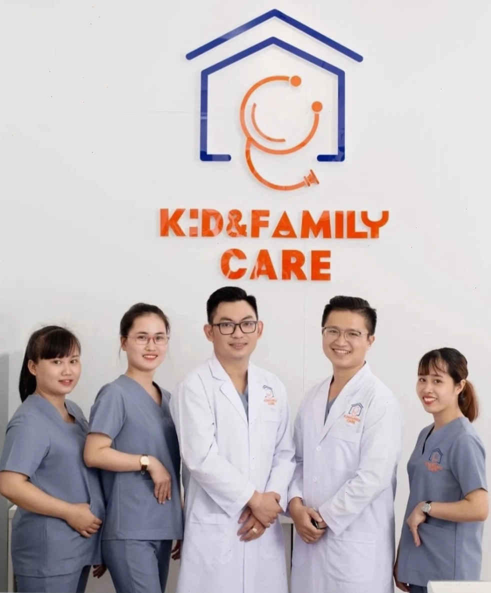 Đội ngũ y bác sĩ chuyên khoa tại phòng khám Kid & Family Care