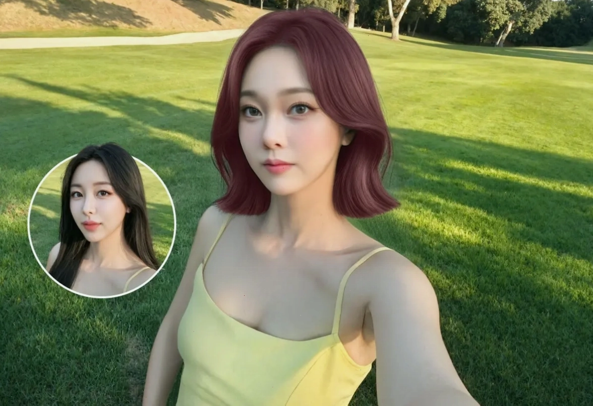 Ghép tóc online bằng AI với PhotoCat để thử kiểu tóc mới