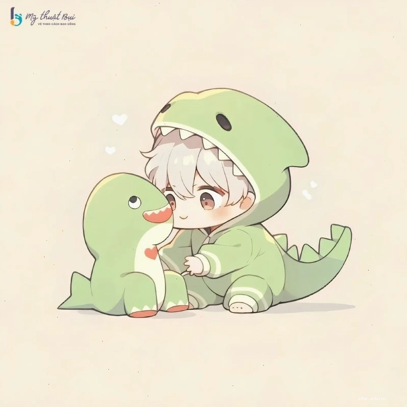 Hình ảnh anime chibi nam với phong cách hiphop