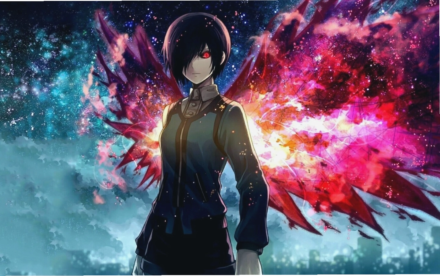 Hình ảnh anime nữ mạnh mẽ, quyền lực toát lên vẻ ngầu