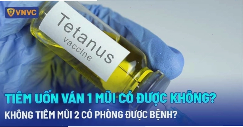 Hình ảnh minh họa người đang tiêm vắc xin uốn ván