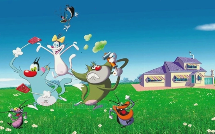 Hình ảnh Oggy đẹp nhất, thể hiện sự tinh tế trong từng đường nét