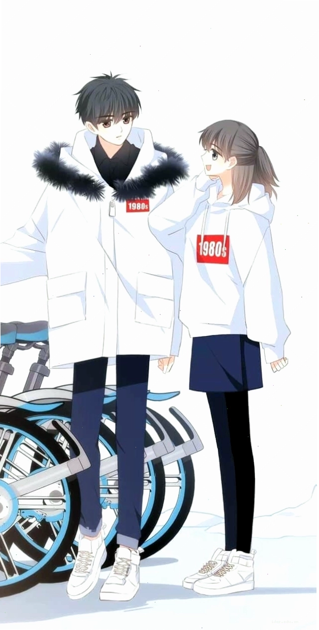 Hình cặp đôi anime dễ thương