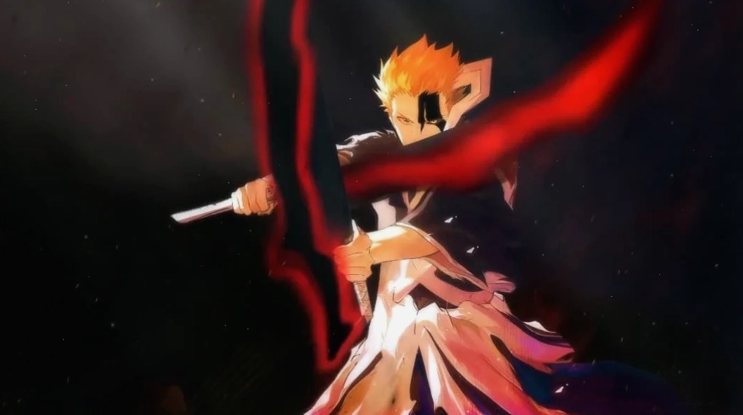 Hình nền 4k anime Kurosaki Ichigo với sức mạnh Shinigami