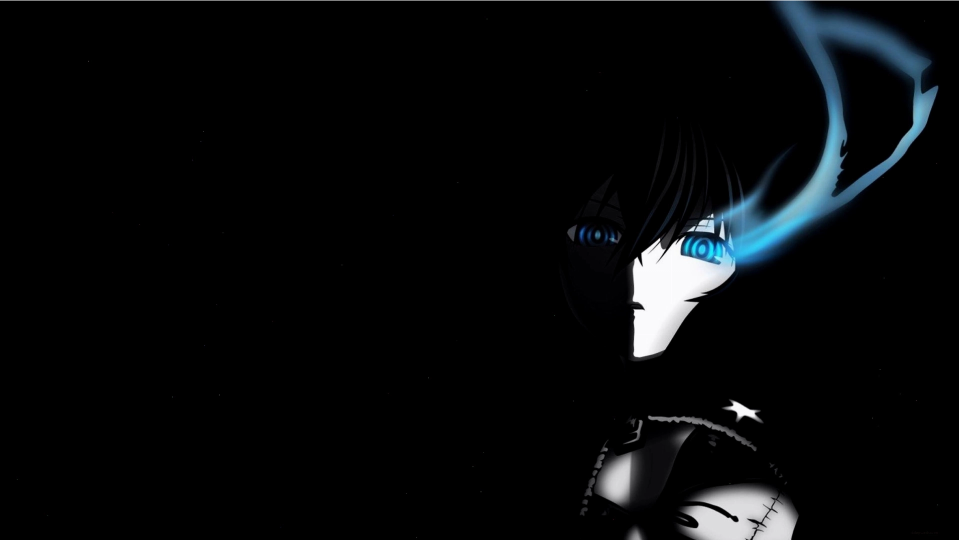 Hình nền anime cô gái tóc đen