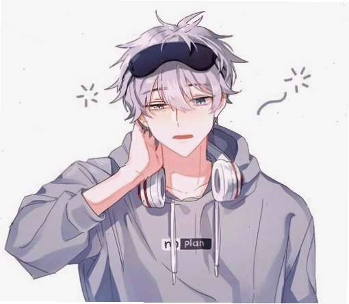 Hình nền anime nam với phong thái trầm tư và bí ẩn