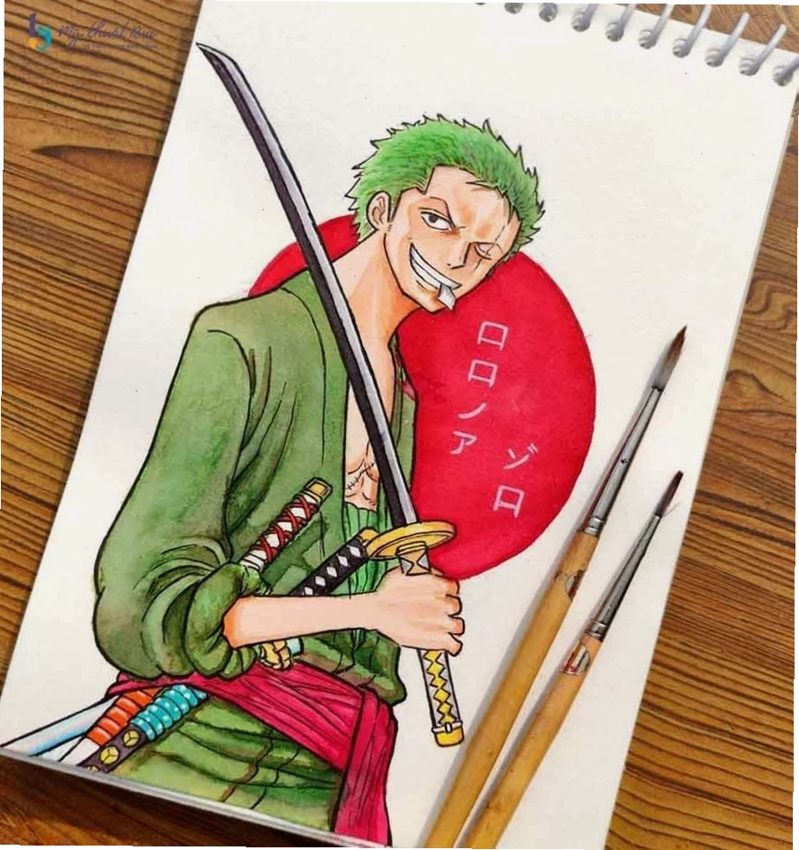 Hình vẽ anime nam ngầu với phong cách đơn giản, dễ vẽ