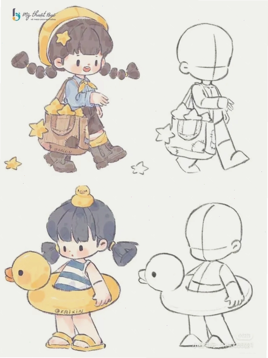 Học vẽ chibi tại nhà