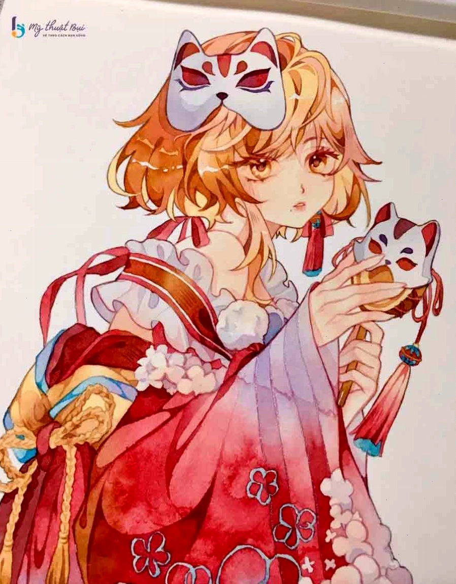 Hướng dẫn cách vẽ dáng người anime nữ từ các khối hình học cơ bản