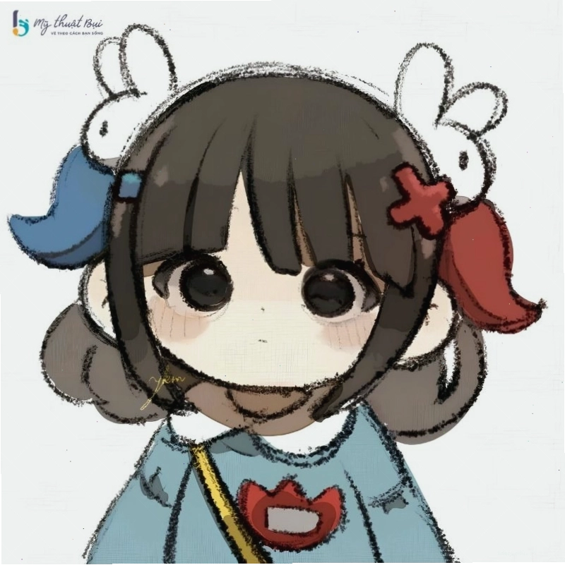 Hướng dẫn vẽ chibi nữ với các bước chi tiết