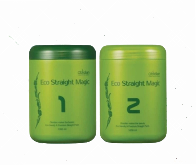Kem Duỗi Tóc Sinh Thái Eco Straight Magic Obsidian 1