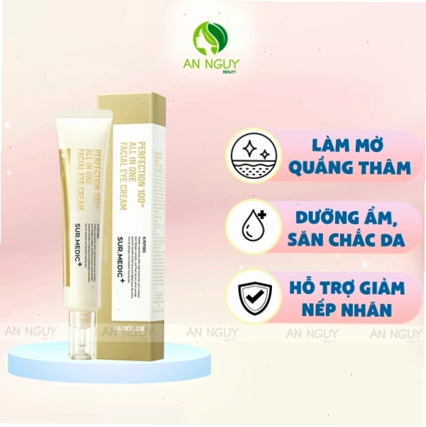 Kem dưỡng mắt Sur.Medic+ Perfection 100 All In One Facial Eye Cream 35ml