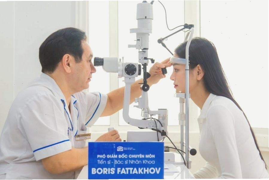 Khám mắt toàn diện tại Bệnh viện Mắt Quốc tế Việt - Nga